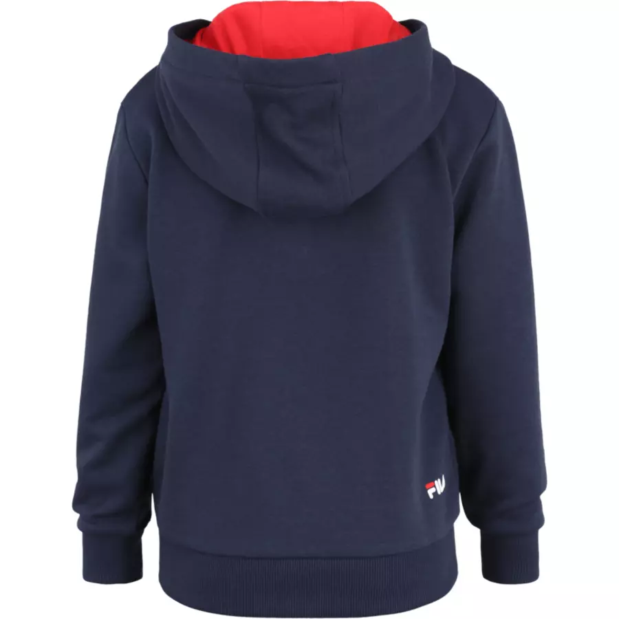 Fila Kids Hoody Jacke Franklin black iris - bright white