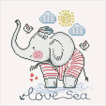 Pracht Diamond Dotz Love Sea, ca. 32 x 32 cm groß