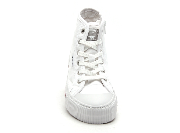 Mustang boots bottine femme 1420504 blanc