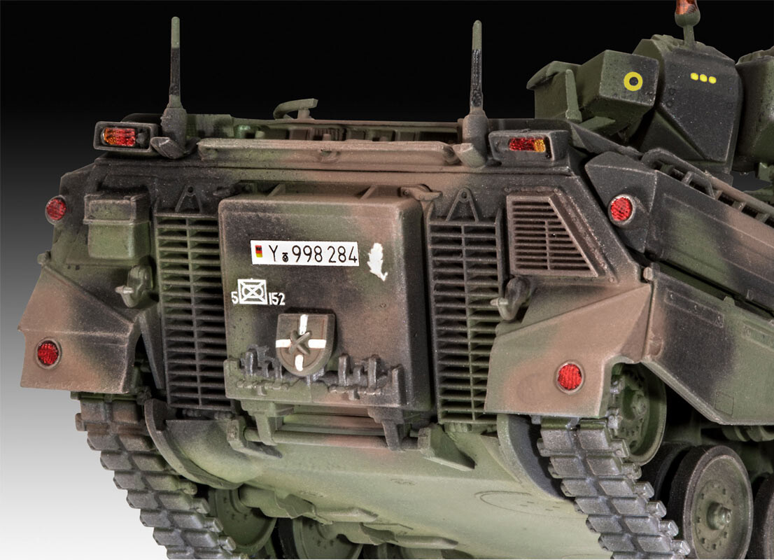 Revell - Spz Marder 1A3 Tank Byggesæt - 1:72 - Level 4 - 03326