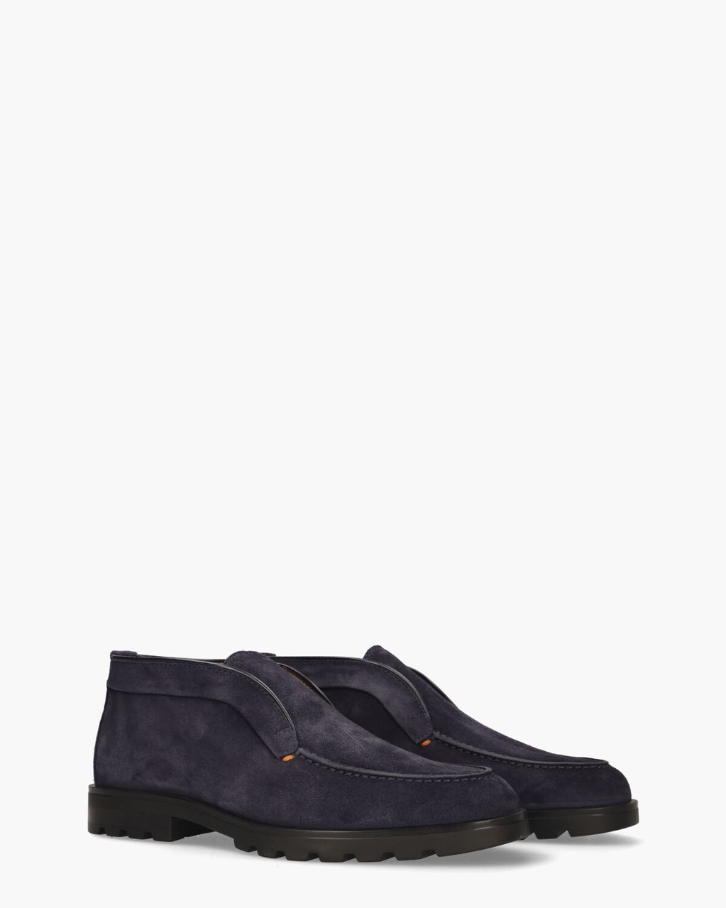 Santoni 17823 Donkerblauw Herenloafers