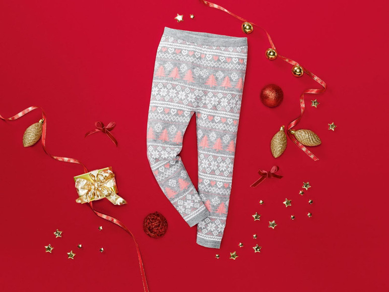 Gebreide legging voor peutermeisjes