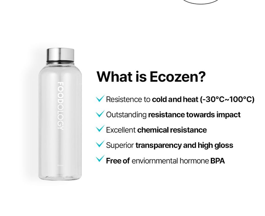 FOODOLOGY - Fles - 4 kleuren