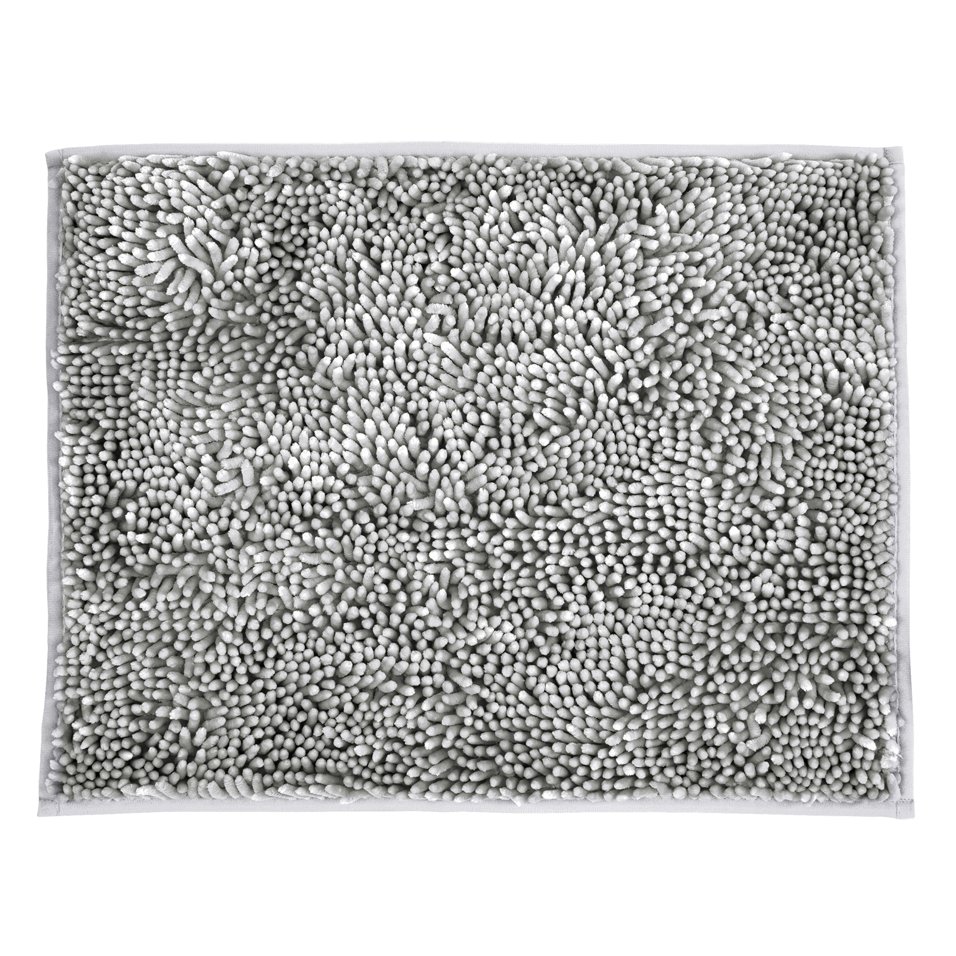 Badematte - silber - 45x60 cm