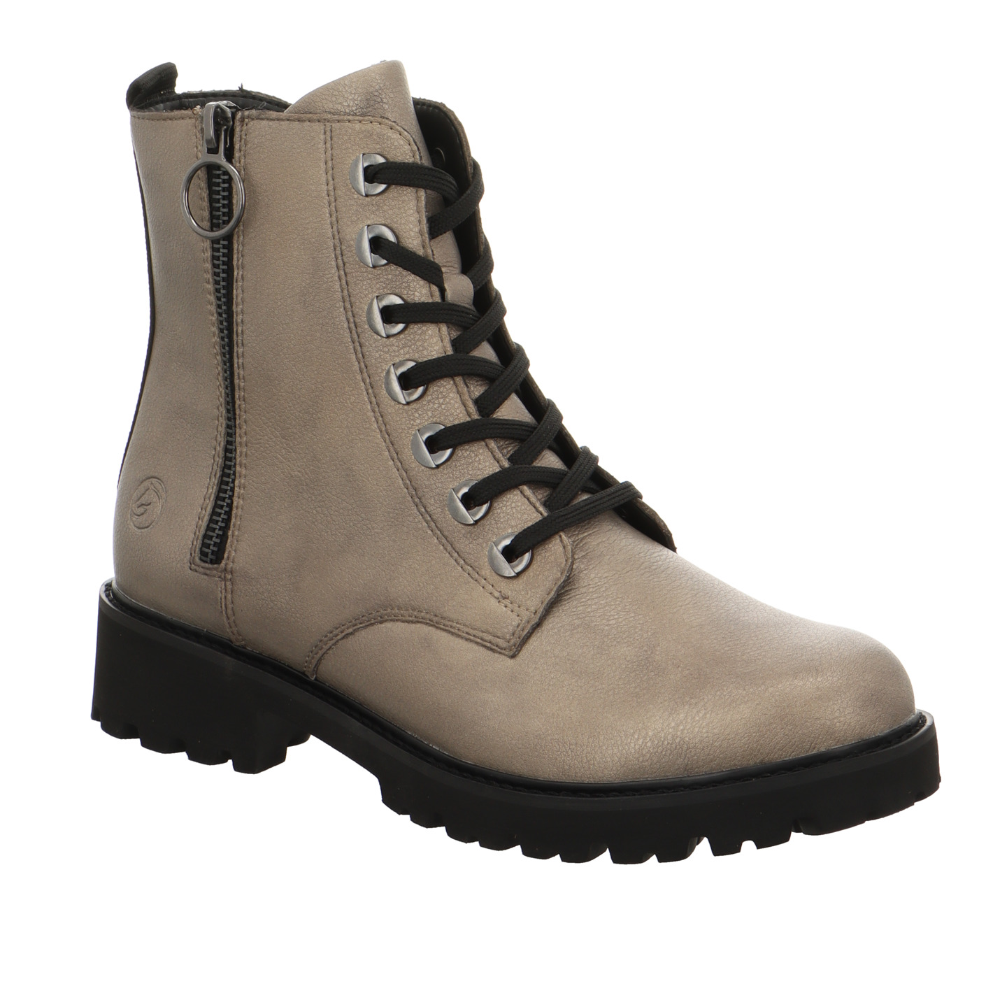 Schnürboots silber