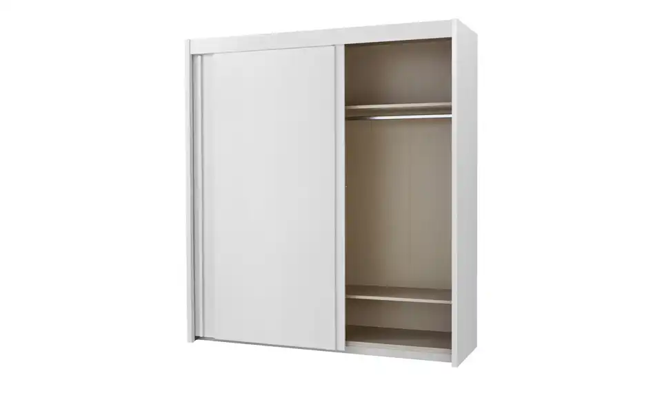 Schwebetürenschrank 3-türig Imperial 151 cm Weiß ohne Spiegel