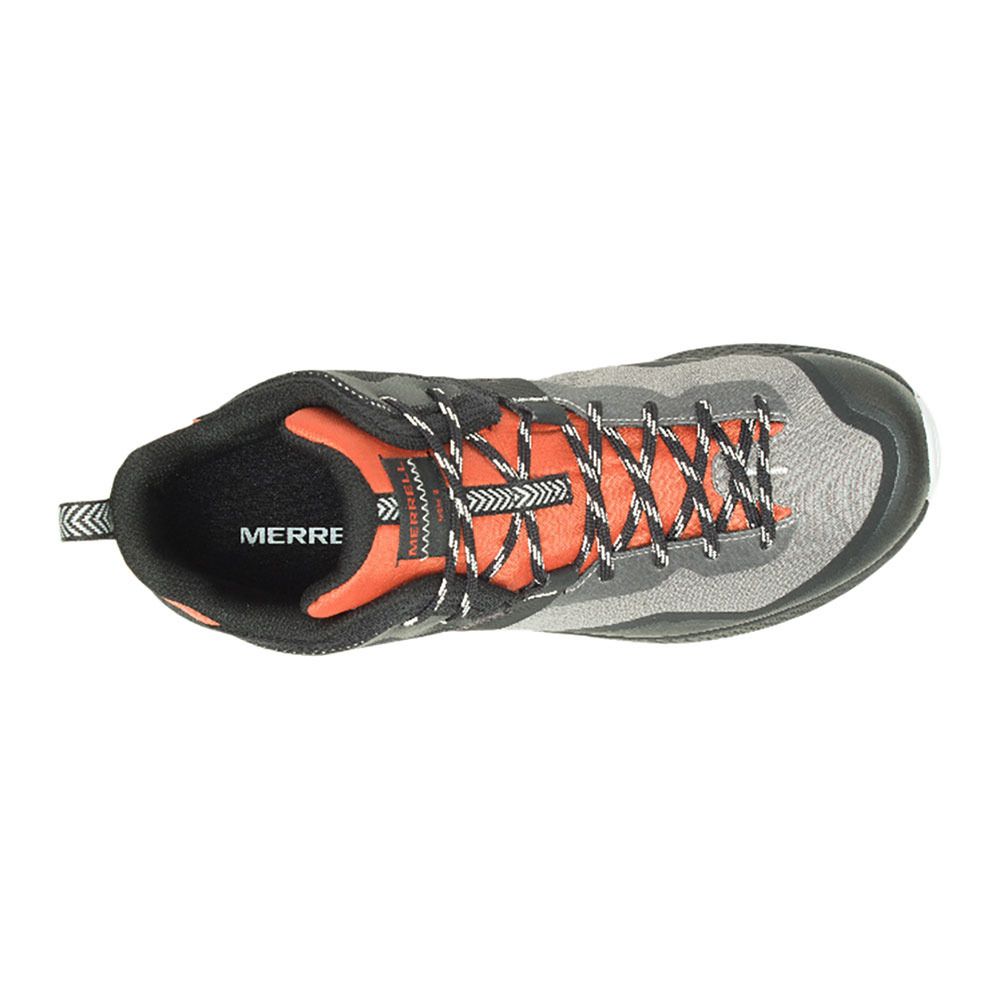 Merrell MQM 3 MID GTX - Chaussures randonné Homme charcoal tangerine