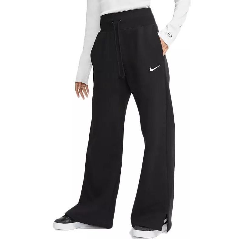 Nike Bas de Survêtement NSW Phoenix Fleece - Noir Blanc Cassé Femme