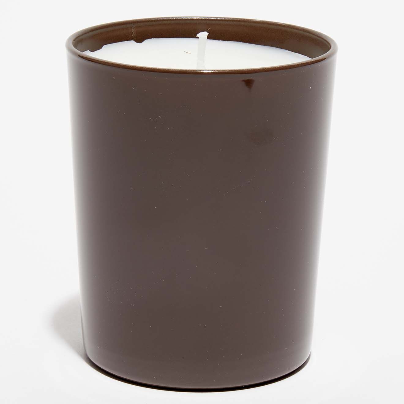 Hypsoé Bougie parfumée verre coloré laqué Lait de Figue - 1 mèche 50h