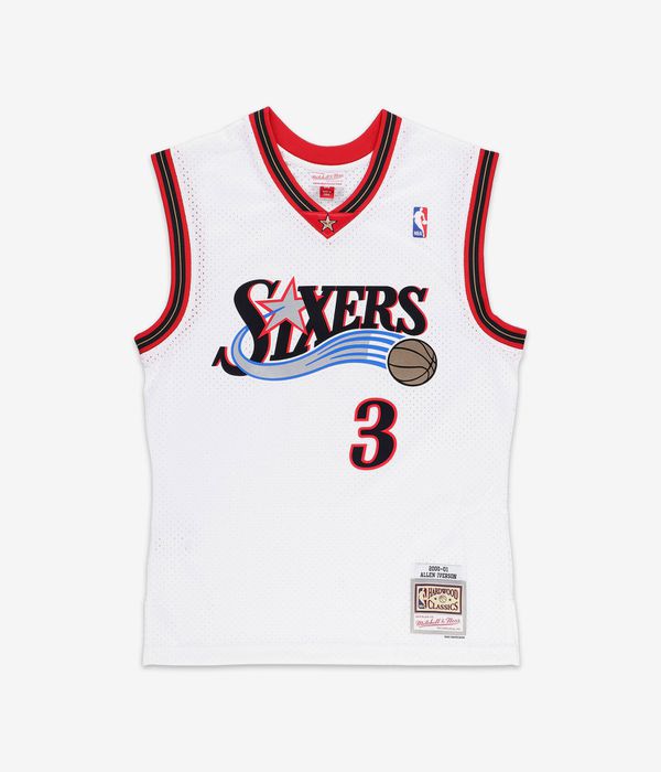 Mitchell&Ness Philadelphia 76er Allen Iverson Tank-Top (white white)