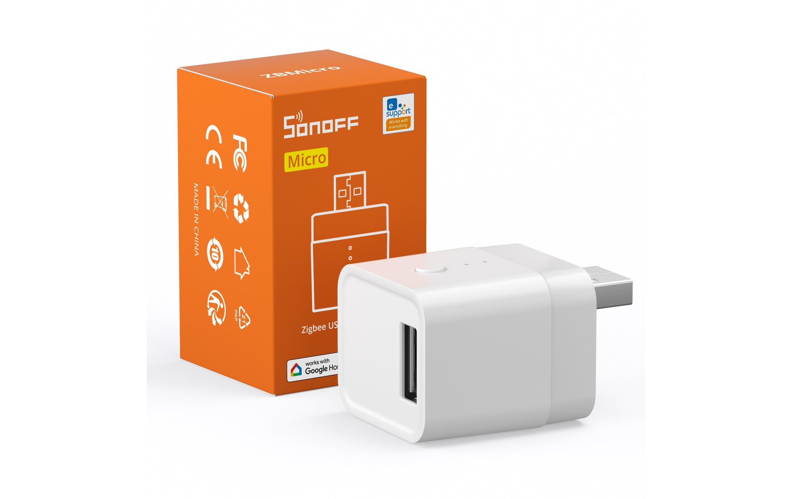 ZigBee-Schaltaktor ZB Micro 5-22 V DC 4.6 A 36 WIntelligenter USB-Schaltaktor