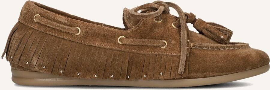 AYANA Mocassins Dames Ay2000 Maat: 37 Materiaal: Suède Kleur: Cognac
