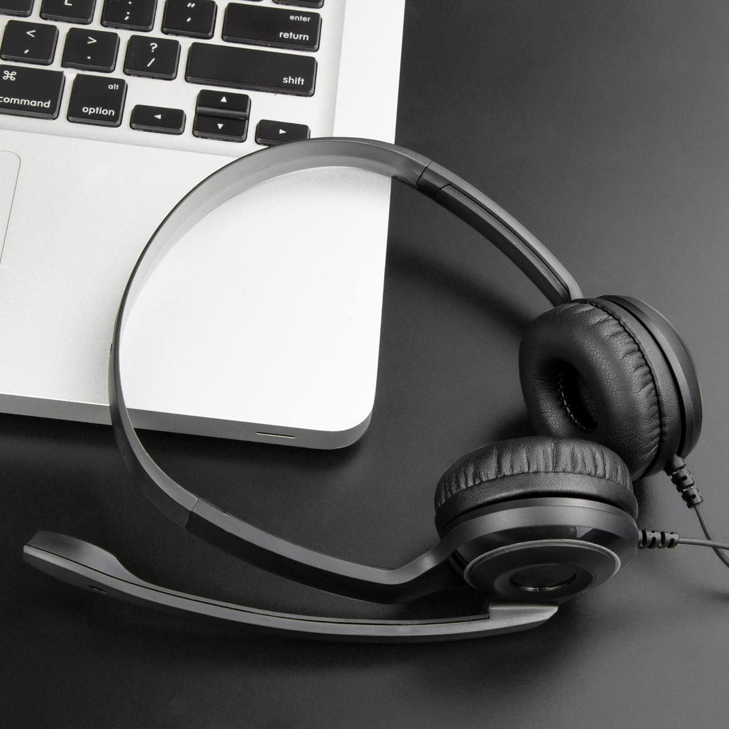 (2er Set) Sennheiser PX80/PX100/PX100II/PX200 Kopfhörer Ersatz Ohr Polster Kissen (50mm) - Schwarz