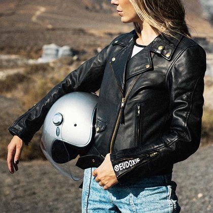 Blouson Eudoxie EVE AMY - Noir