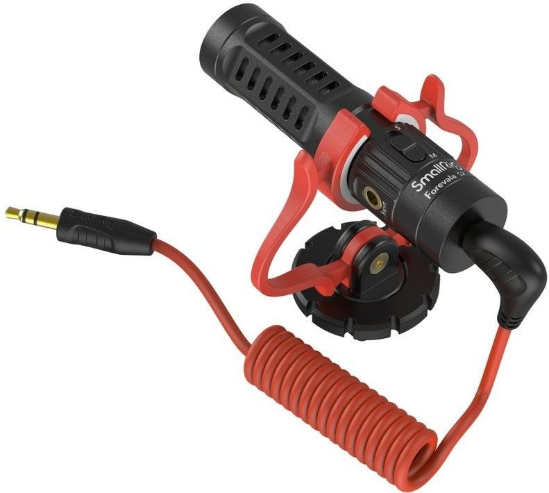 SmallRig - Forevala S20 - On-Camera Microfoon - Cardioid - TPE Shock Mount