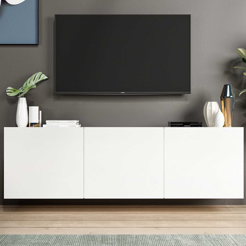 Arabic House - Tocoa - Tv-Meubel - Wit - Melamine