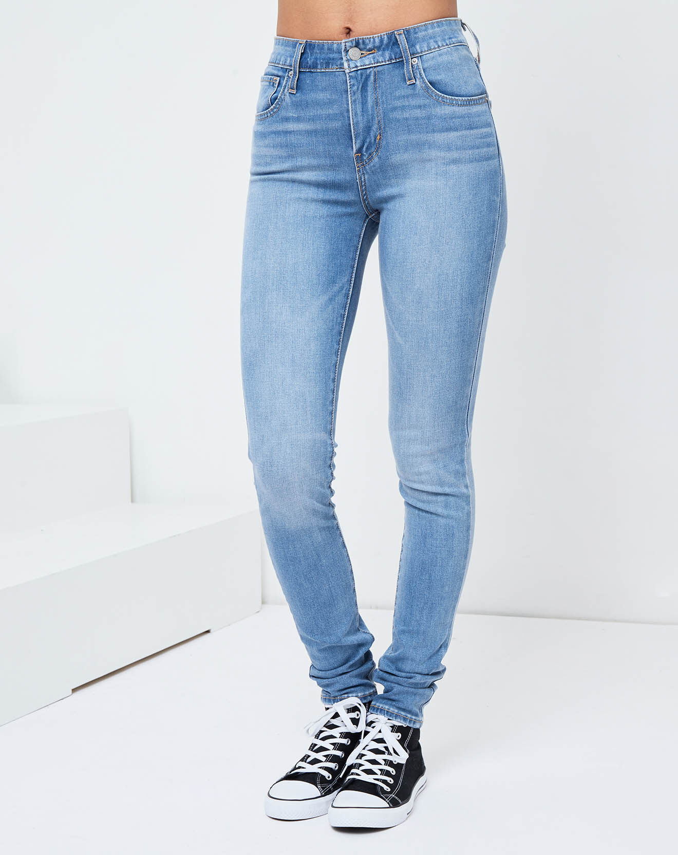 Levi's® Jean 721 High Rise Skinny bleu