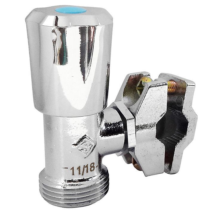 Robinet autoperceur à clapet pour alimentation de machine à laver Sortie Mâle 3/4