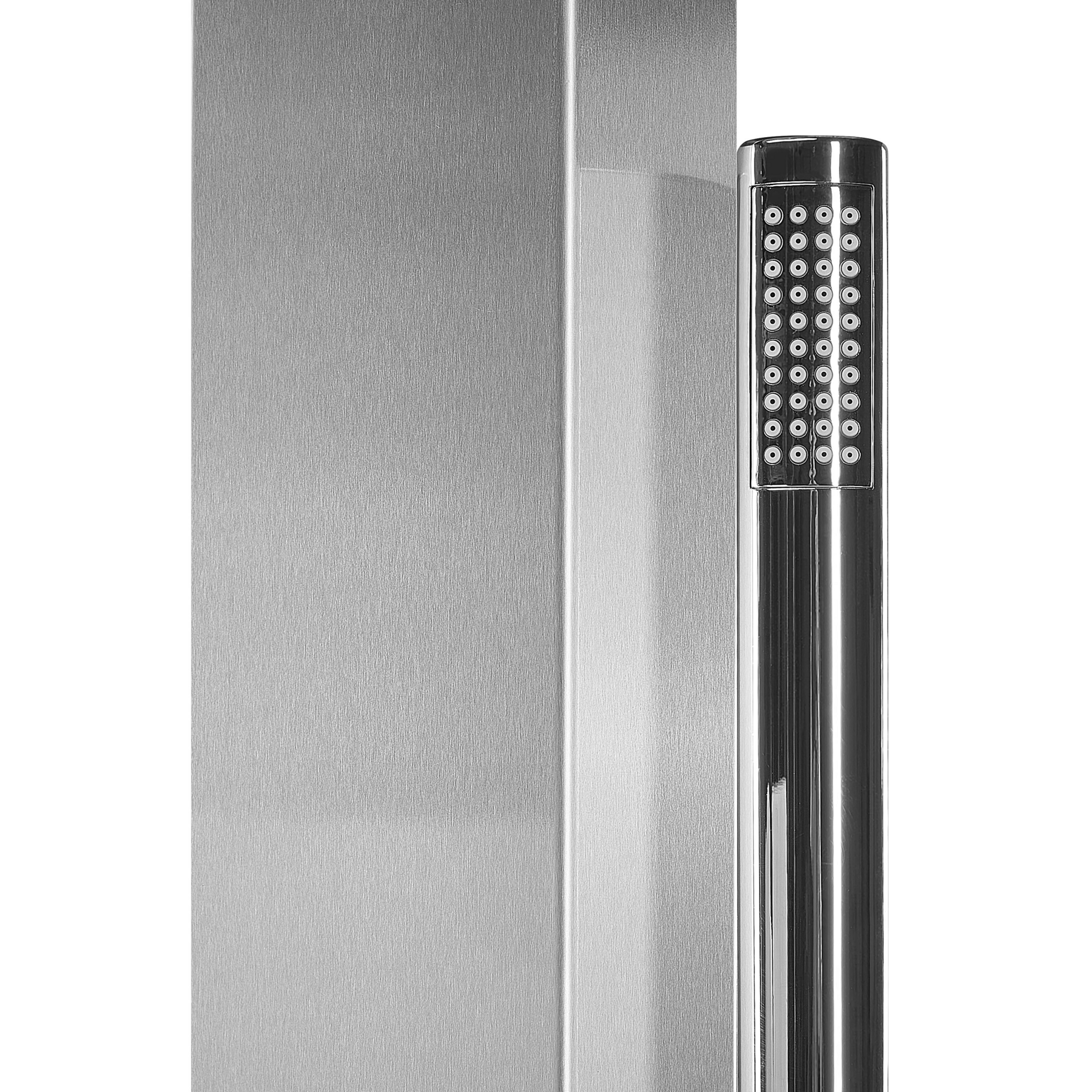 Beliani - LOTZORAI - Buitendouche - Zilver - PVC