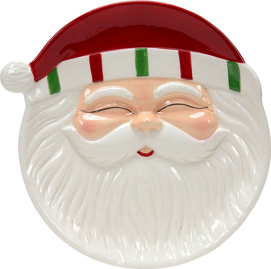 Tapasbord Santa wit D 17,5 H 1,9 cm