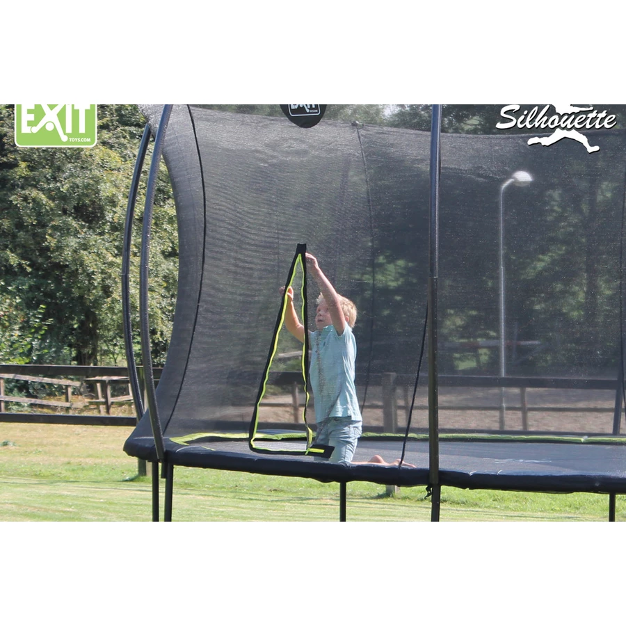 EXIT Trampolin Silhouette ø244cm - schwarz