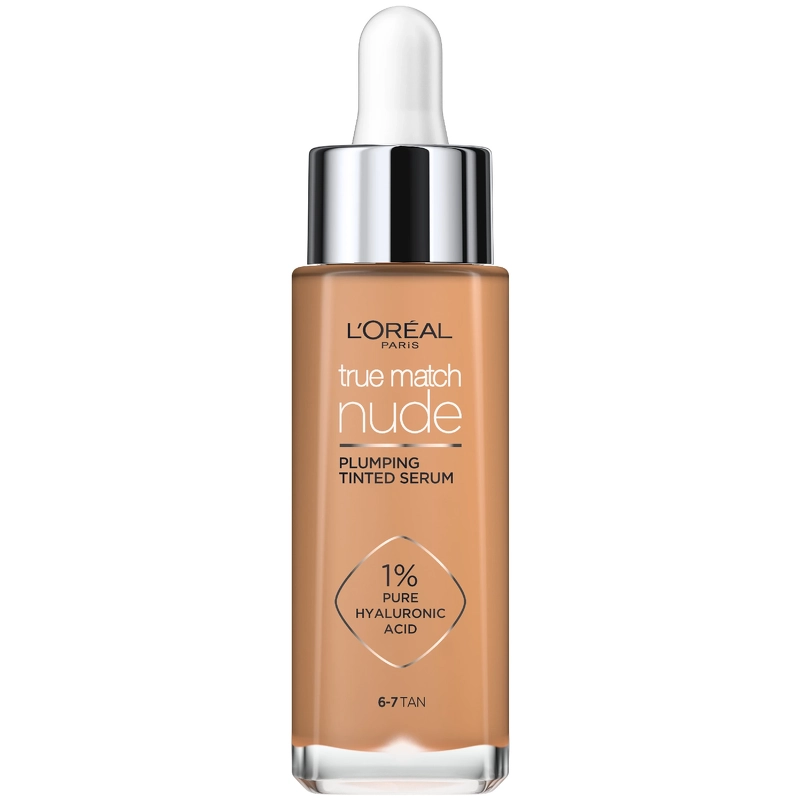 L'Oréal Paris Cosmetics True Match Nude Plumping Tinted Serum 30 ml- No. 6-7 Tan