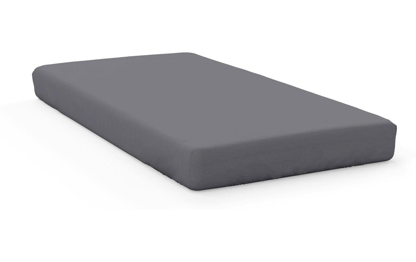 Fixleintuch Somnia Natural 90-100 x 200 cm, GrauSpannbettlaken