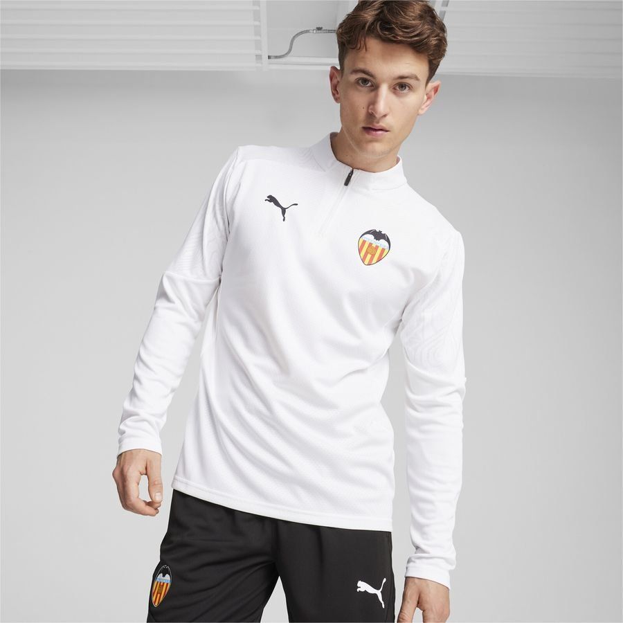 Puma Haut d'entraînement à 1/4 zip Valencia CF Homme