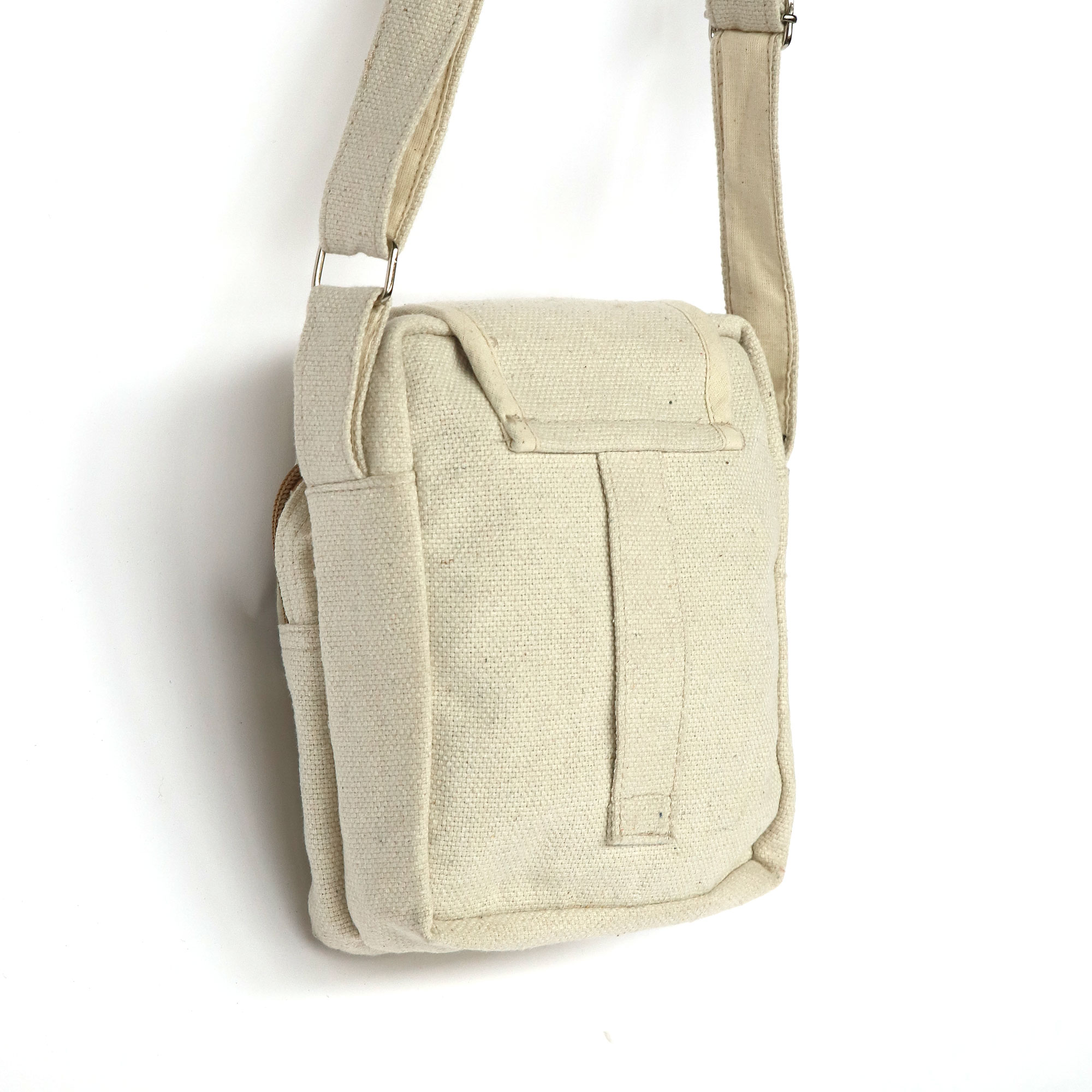 Umhängetasche 'Hanf', natur-beige, H 20 cm, B 16 cm, L 8 cm günstig bestellen