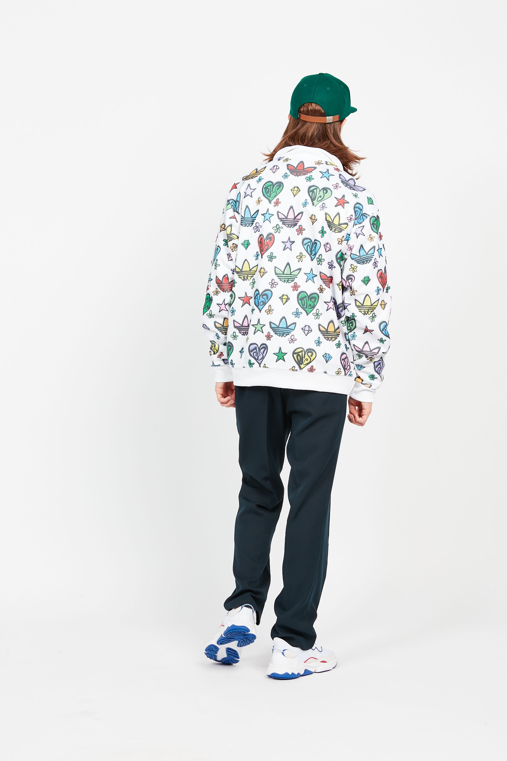 FARAH Pantalon LADBROKE HOPSACK Bleu