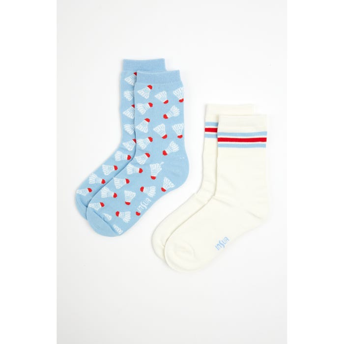 inSua-Kids 2-pack sokken badminton - Insua