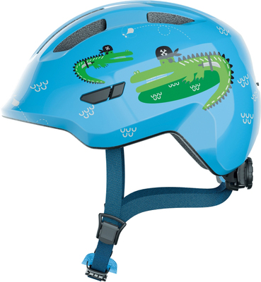ABUS Smiley Hjelm, Blue Croco