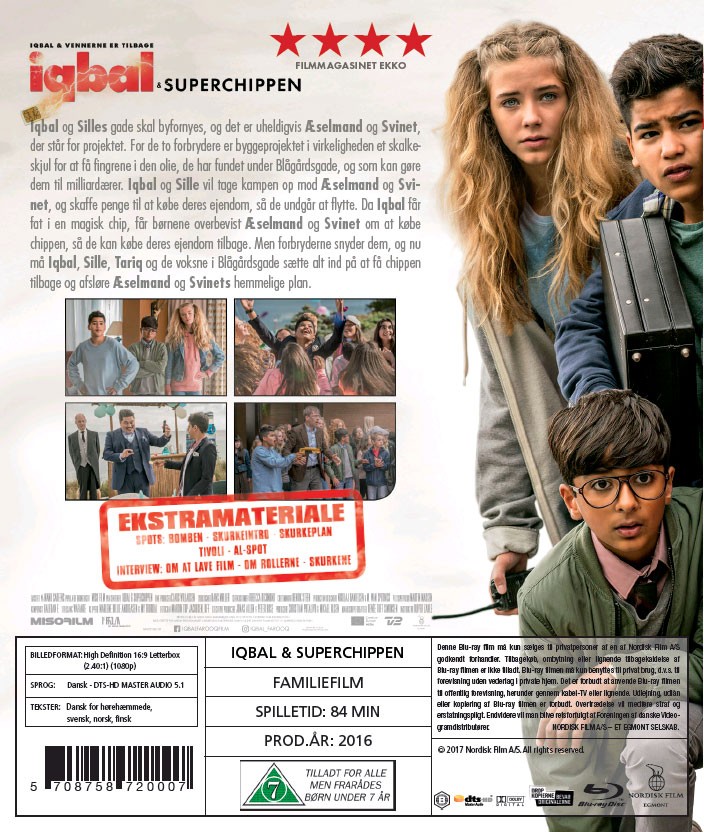 Iqbal Og Superchippen (Blu-Ray)