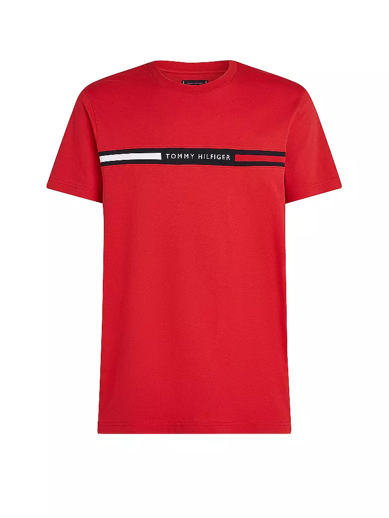 TOMMY HILFIGER T-Shirt rot