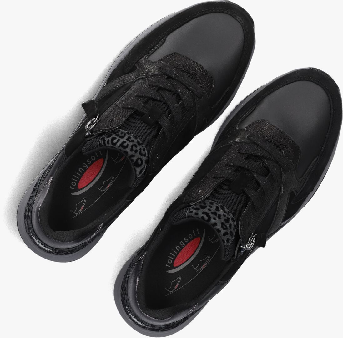 zwarte gabor lage sneakers 878
