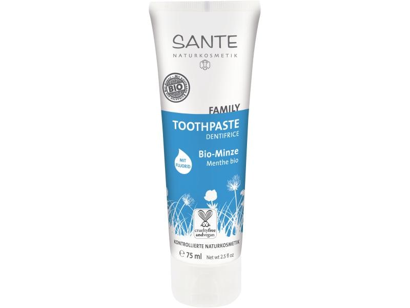 SANTE Zahncreme Family 75 ml Natürliche Zahnpasta für gepflegte Zähne