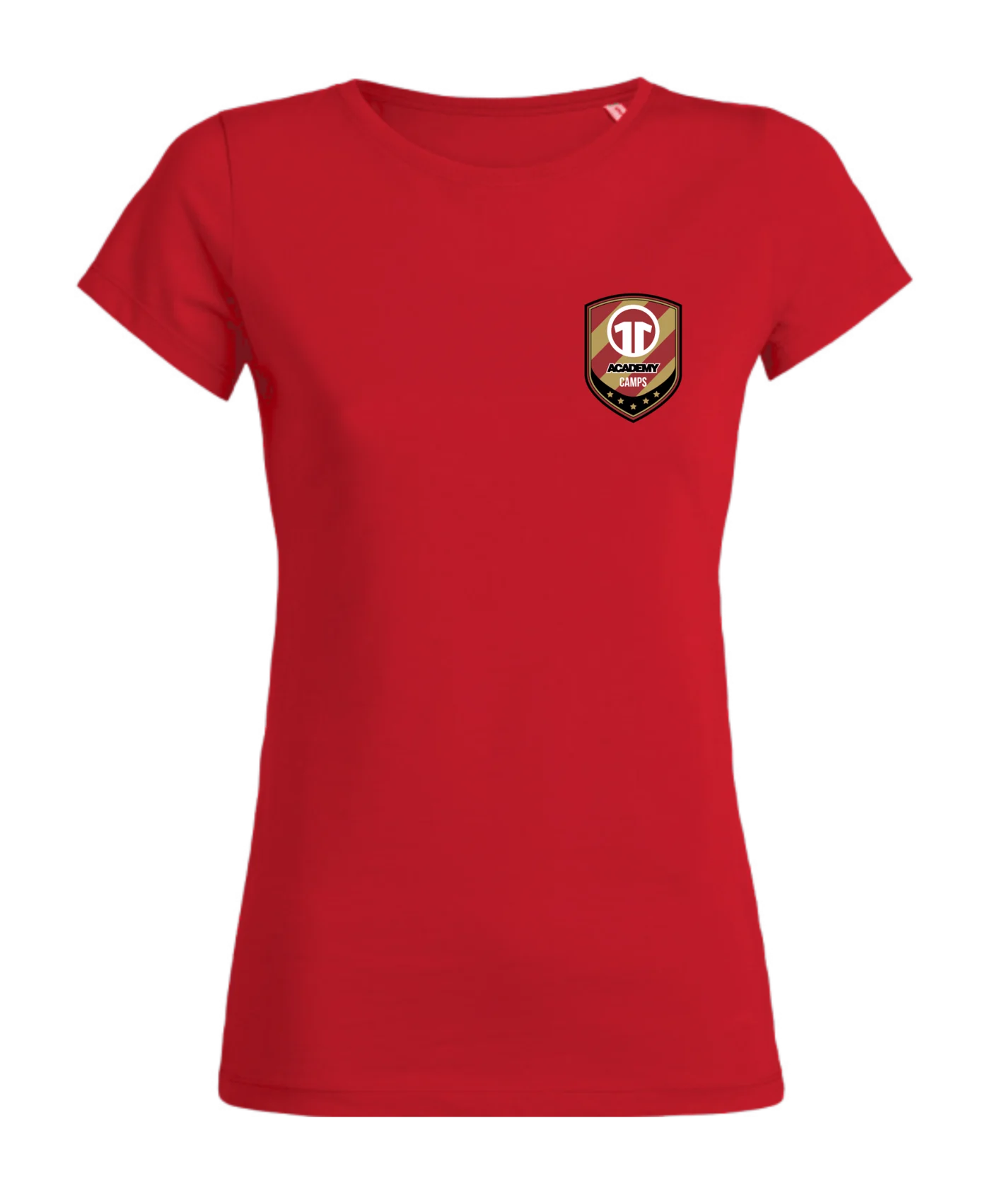 11ts Academy Women Shirt Brustlogo Rot