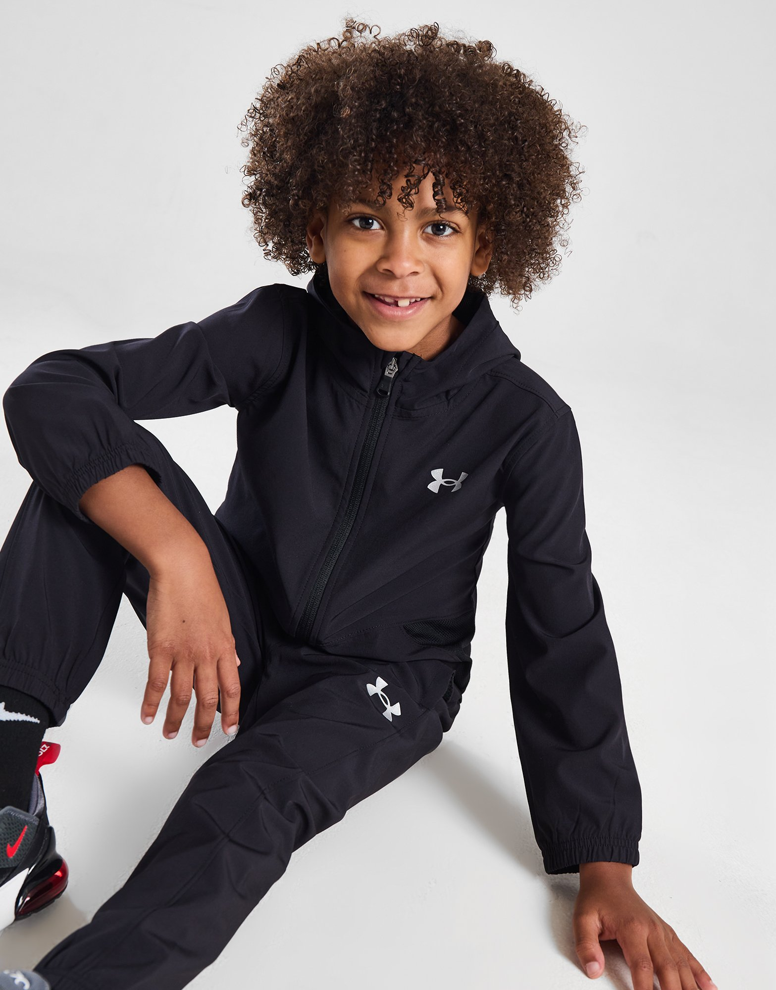 Under Armour Ensemble de survêtement Zippé Enfant