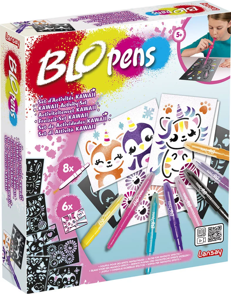 BLOPENS SET D'ACTIVITES KAWAII