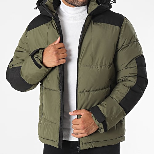 Doudoune Capuche Cootis Vert Kaki
