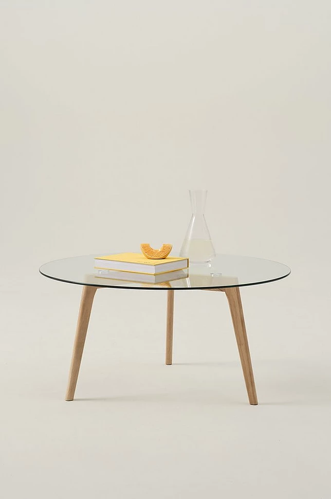 MALEVIK sofabord, diameter 90 cm