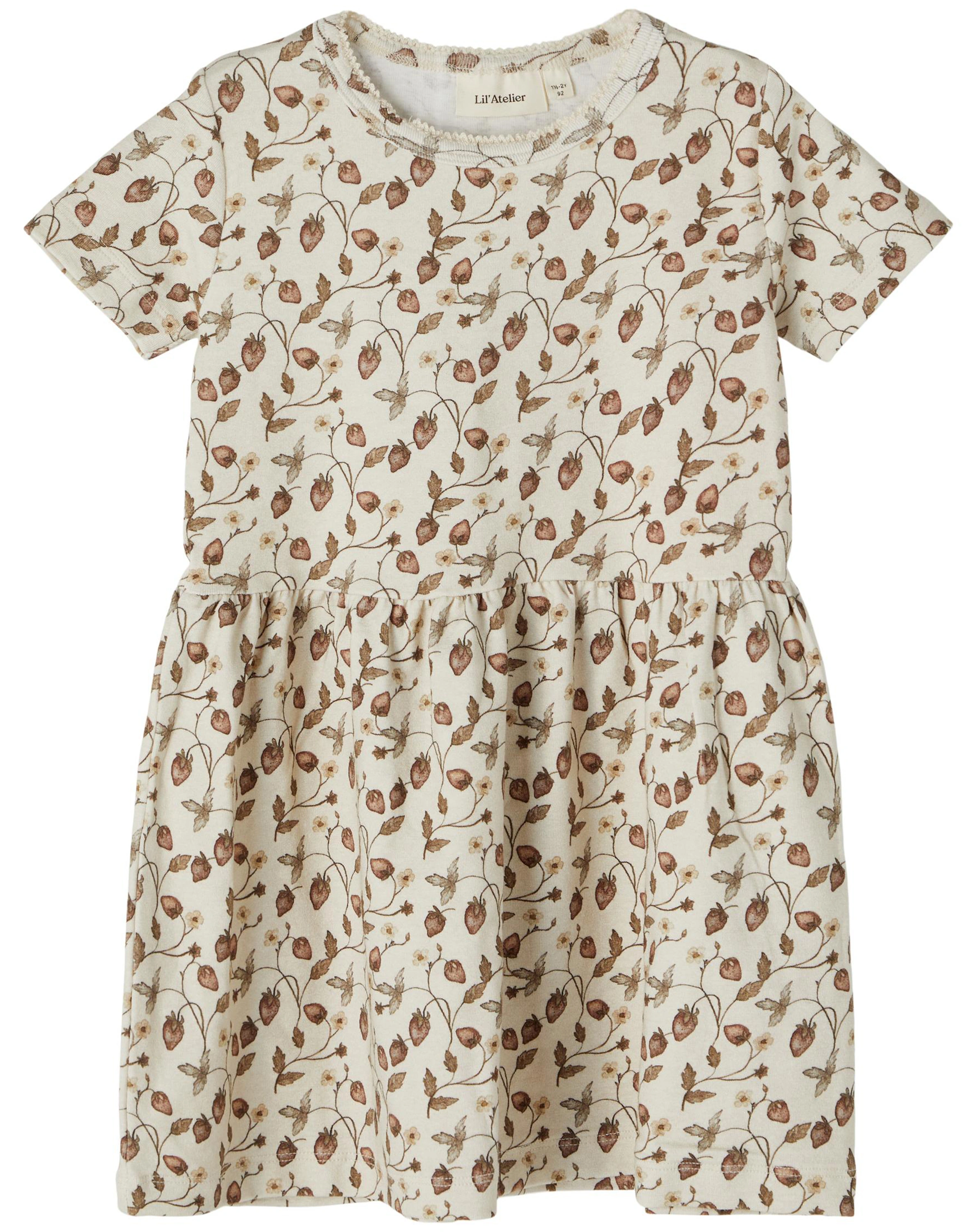 Kurzarmkleid NMFGAYA in turtledove