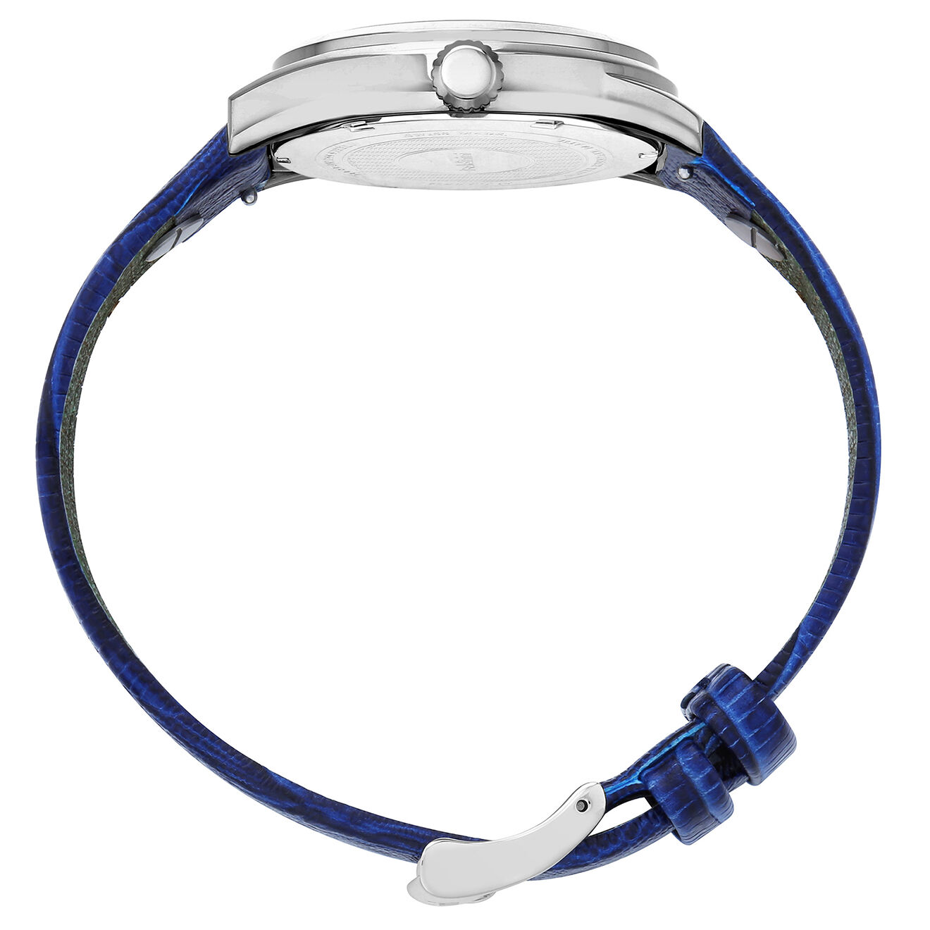 Baldinini Montre Femme en Cuir & cristaux Swarovski Adria bleue