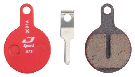 Plaquette de frein Jagwire Sport Semi-Metallic Disc Brake Pad Tektro Mechanical  Lyra  IOX