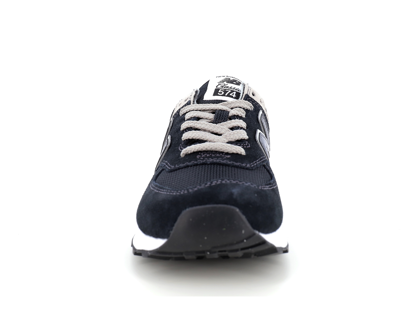 New balance a-ML574EVB Matières combinées Noir Beige