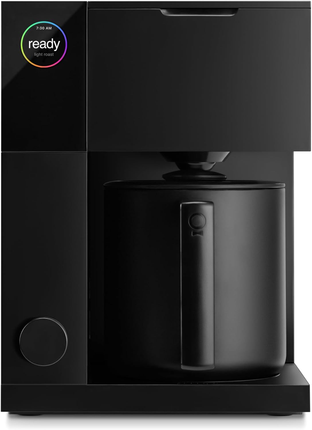 Fellow Aiden Präzisions-Kaffeemaschine - Thermoskaraffe für 10 Tassen, integrierte Brühhilfe, Terminplanung, abnehmbarer Wassertank, Mattschwarz