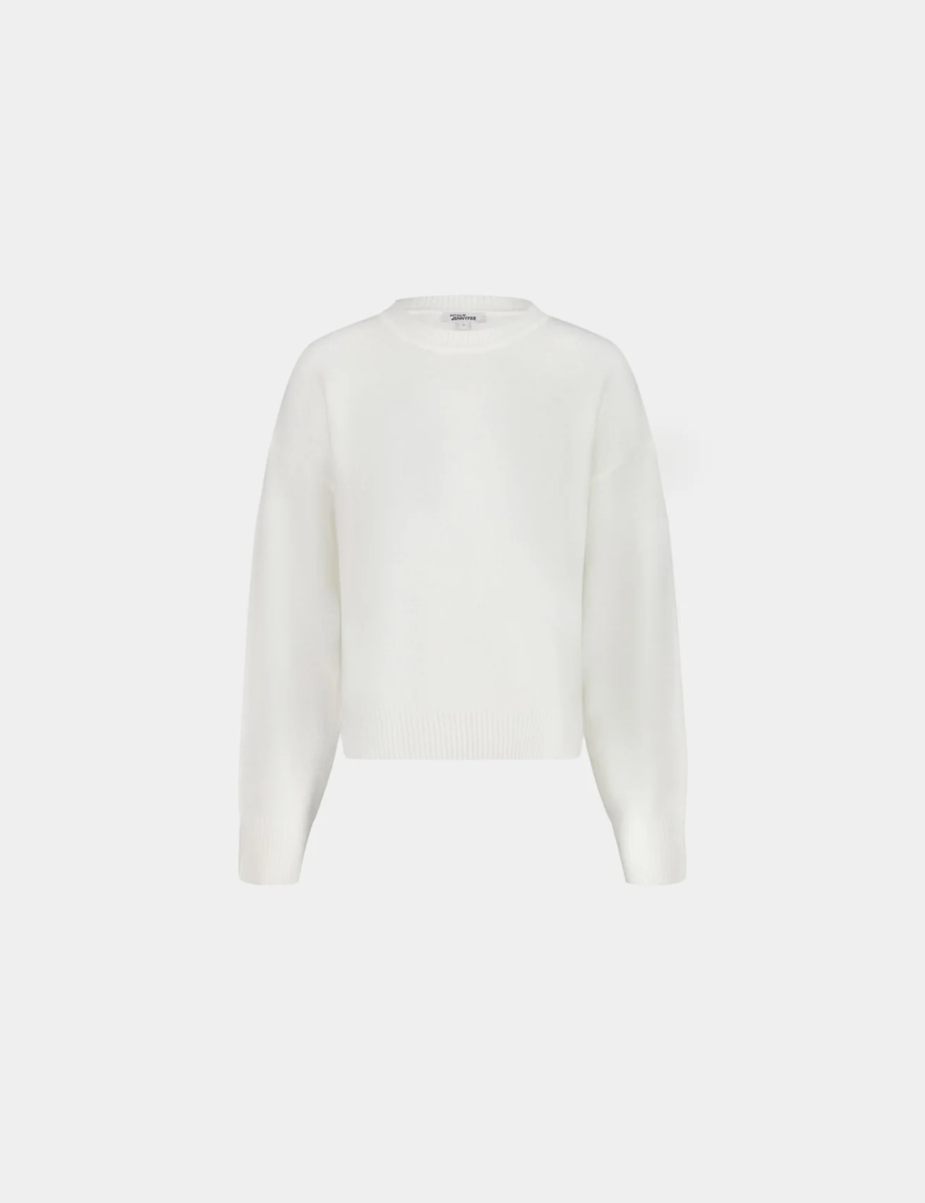 Pull ample en maille écru