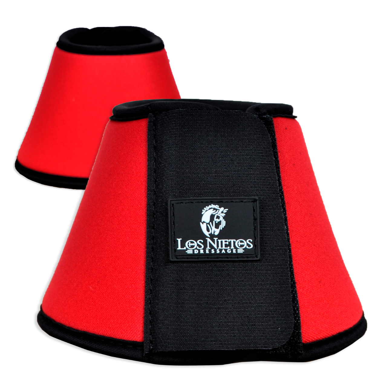 Sinos Softopren, conjunto de um par | Vermelho | Equipamento para Cavalos | Artigo de Selaria | Tradição Artesanal | Los Nietos