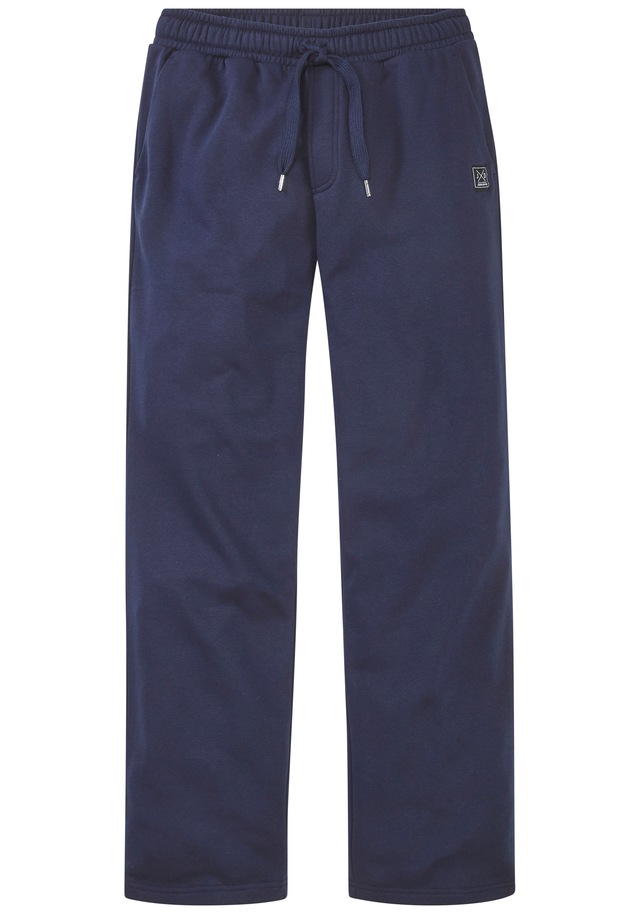 John Devin Sweathose »- Jogginghose aus innen angerauter Sweatware«  mit breiter Kordel und seitlichen Taschen