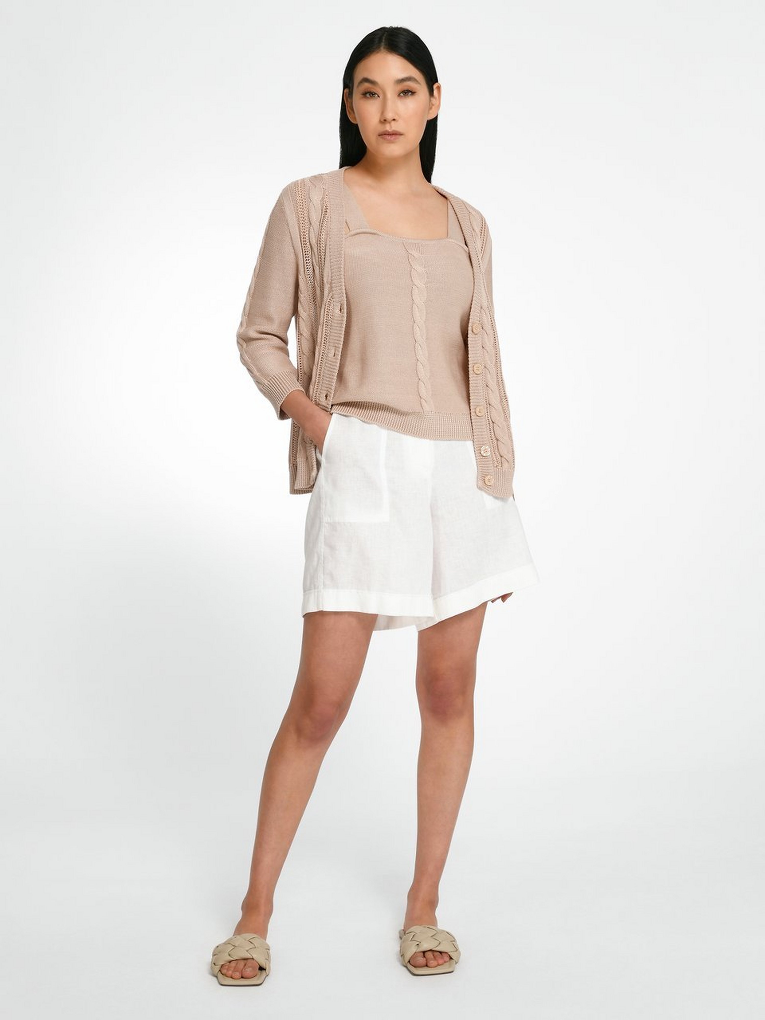 Twinset mit 3/4-Arm